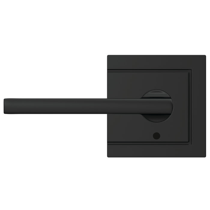 Schlage Custom Latitude HallCloset and BedBath Lever with Upland Trim